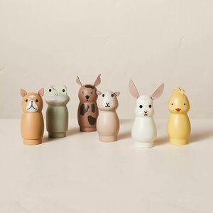 HEARTH AND HAND  MAGNOLIA TOY WOODLAND ANIMAL SET (6 PCS)